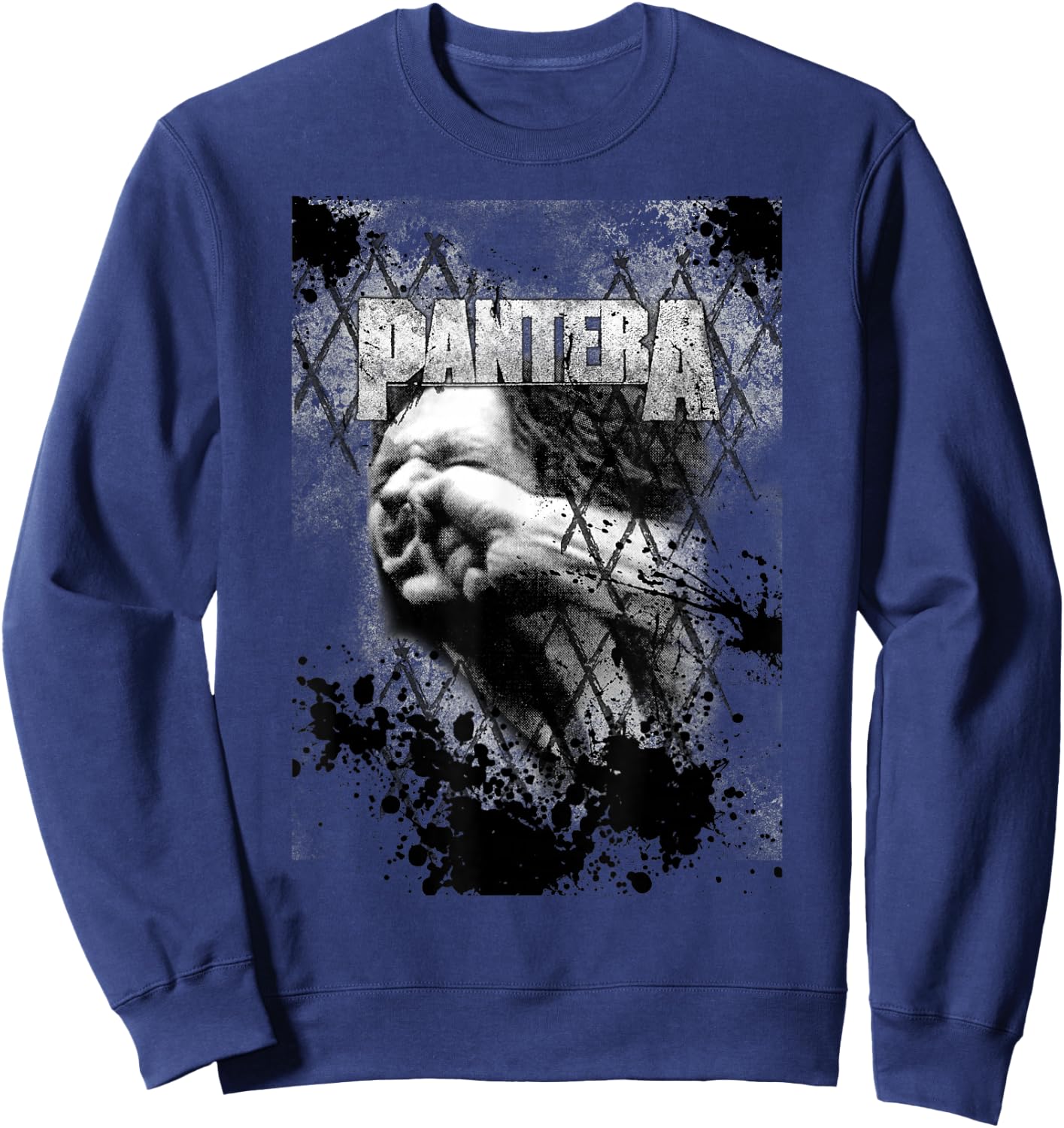 Pantera Official Vulgar Sweatshirt - Sweatshirt | Navy