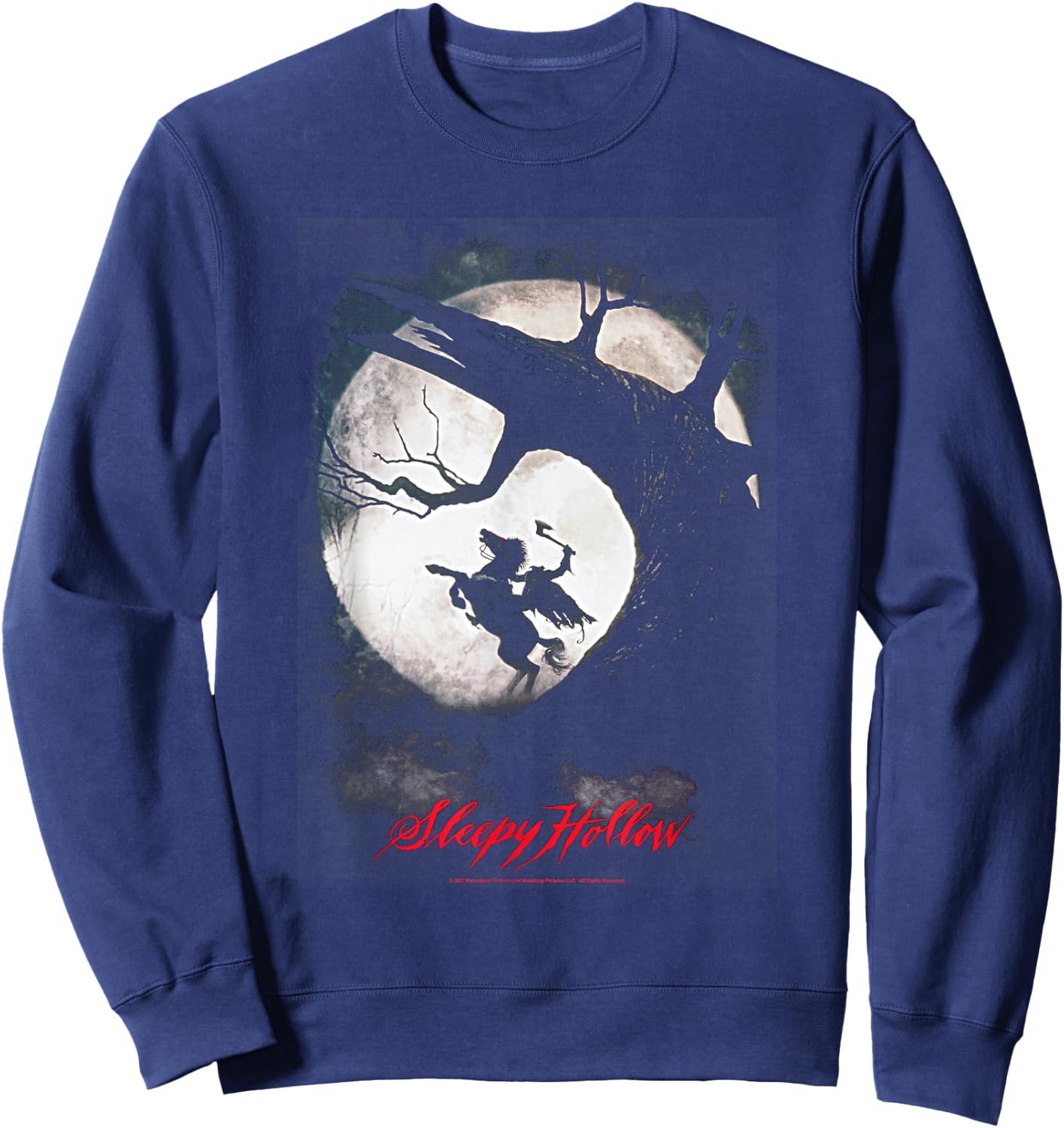 Sleepy Hollow Poster Sweatshirt - Sweatshirt | Navy