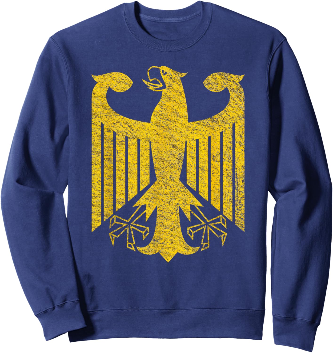 German Flag Germany Eagle Coat of Arms Sweatshirt - Sweatshirt | Navy