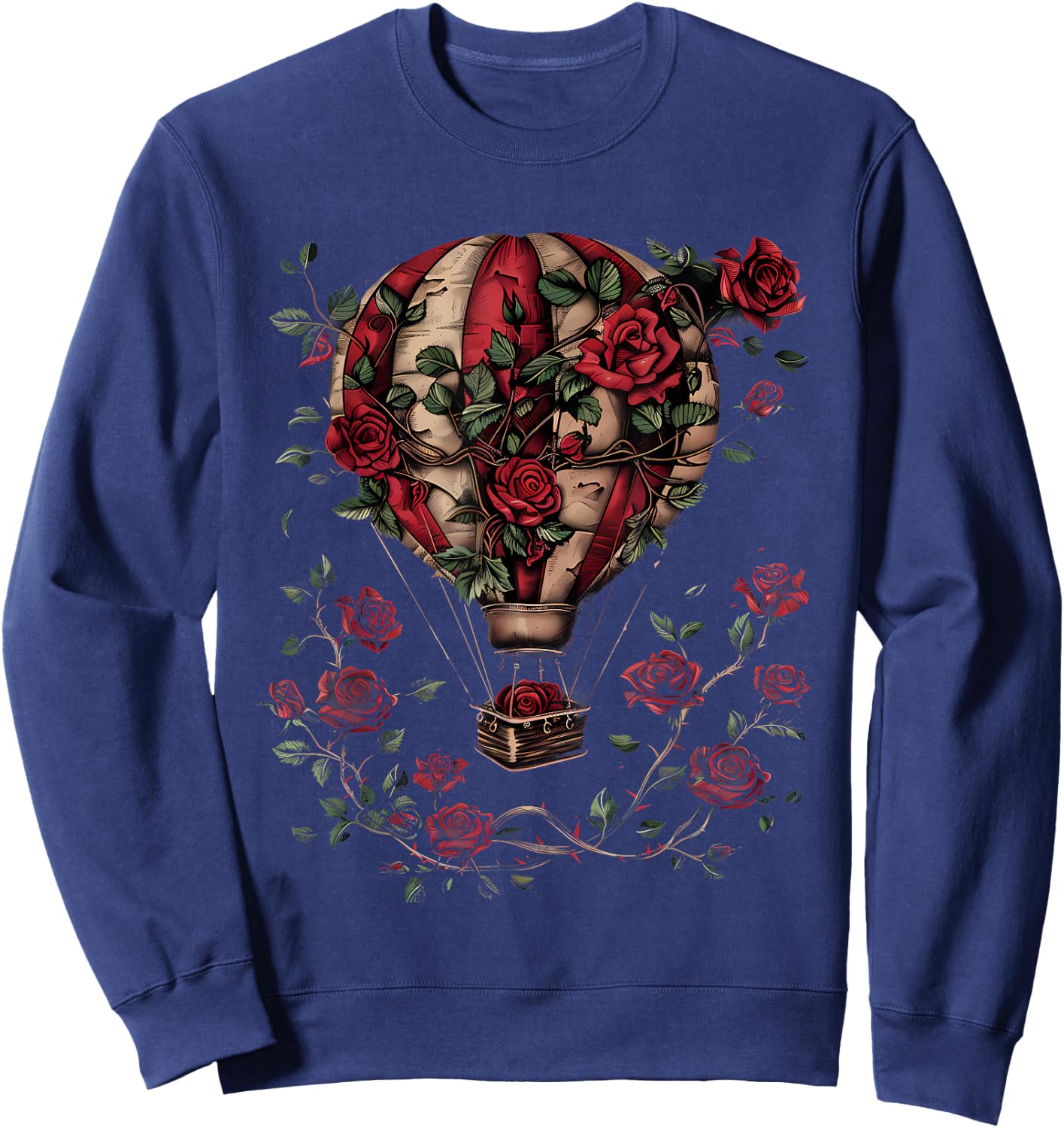Hot Air Balloon Ride Festival Hot Air Ballooning Sweatshirt - Sweatshirt | Navy