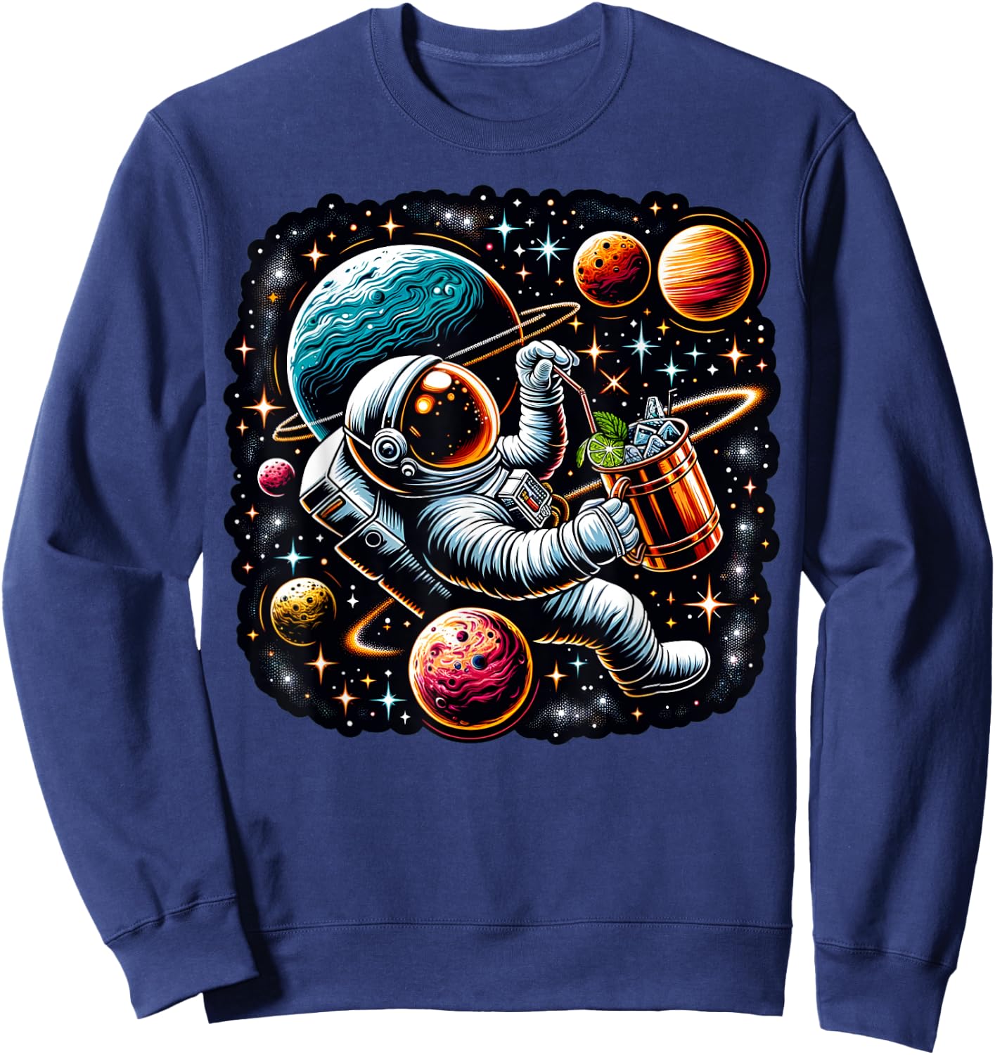 Men and Women Moscow Mule Sweatshirt - Sweatshirt | Navy