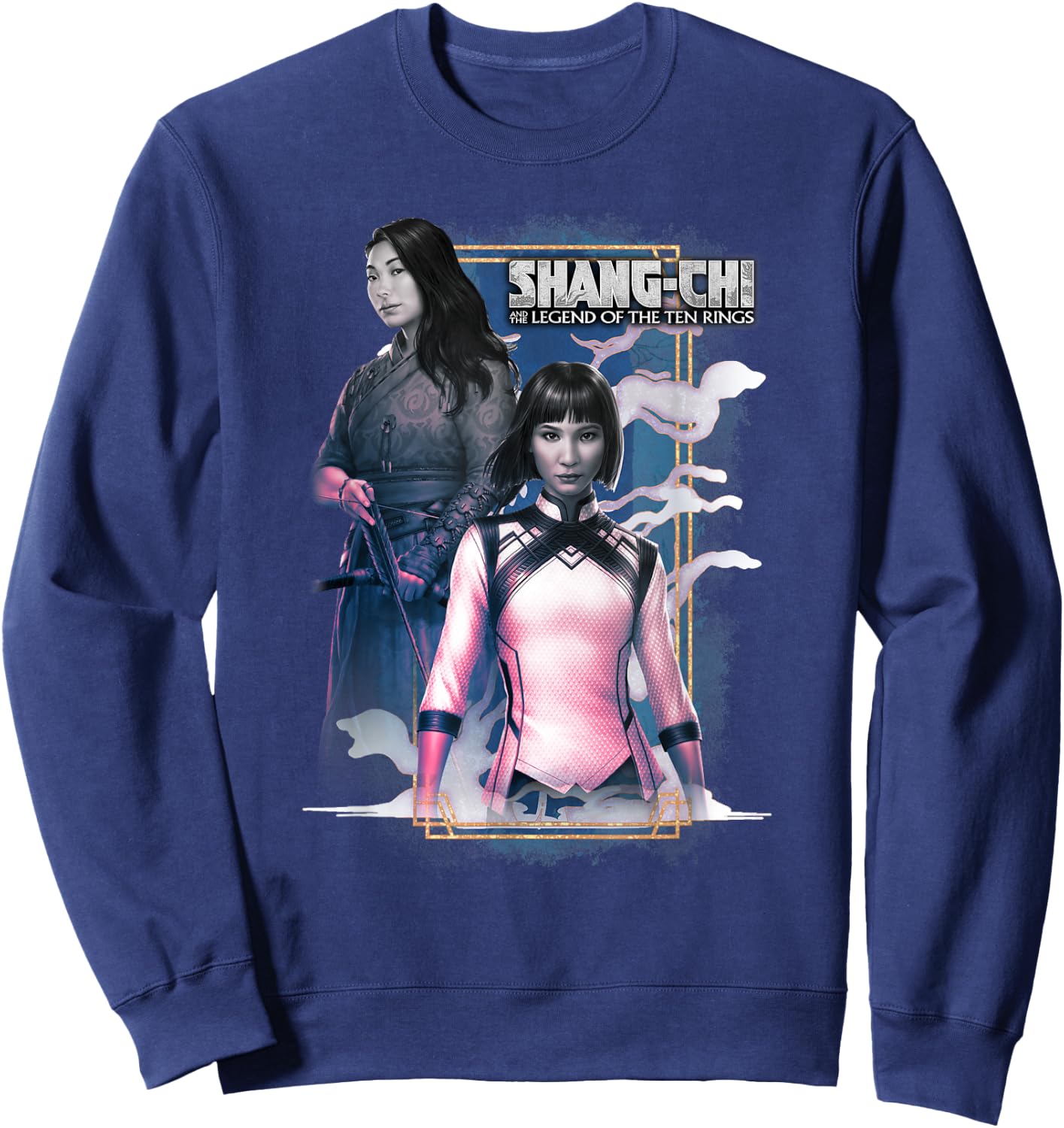Marvel Shang-Chi Girl Team Poster Sweatshirt - Sweatshirt | Navy