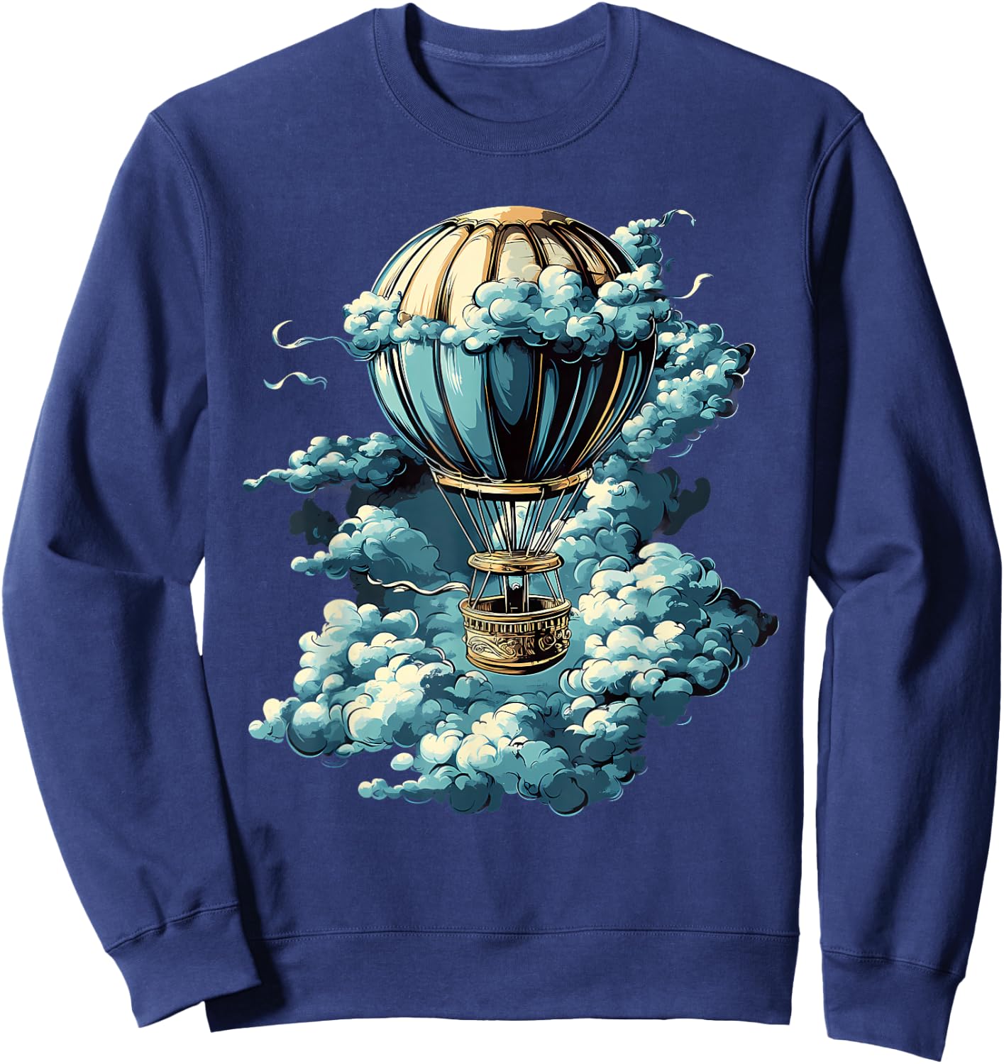 Hot Air Balloon Ride Festival Hot Air Ballooning Sweatshirt - Sweatshirt | Navy