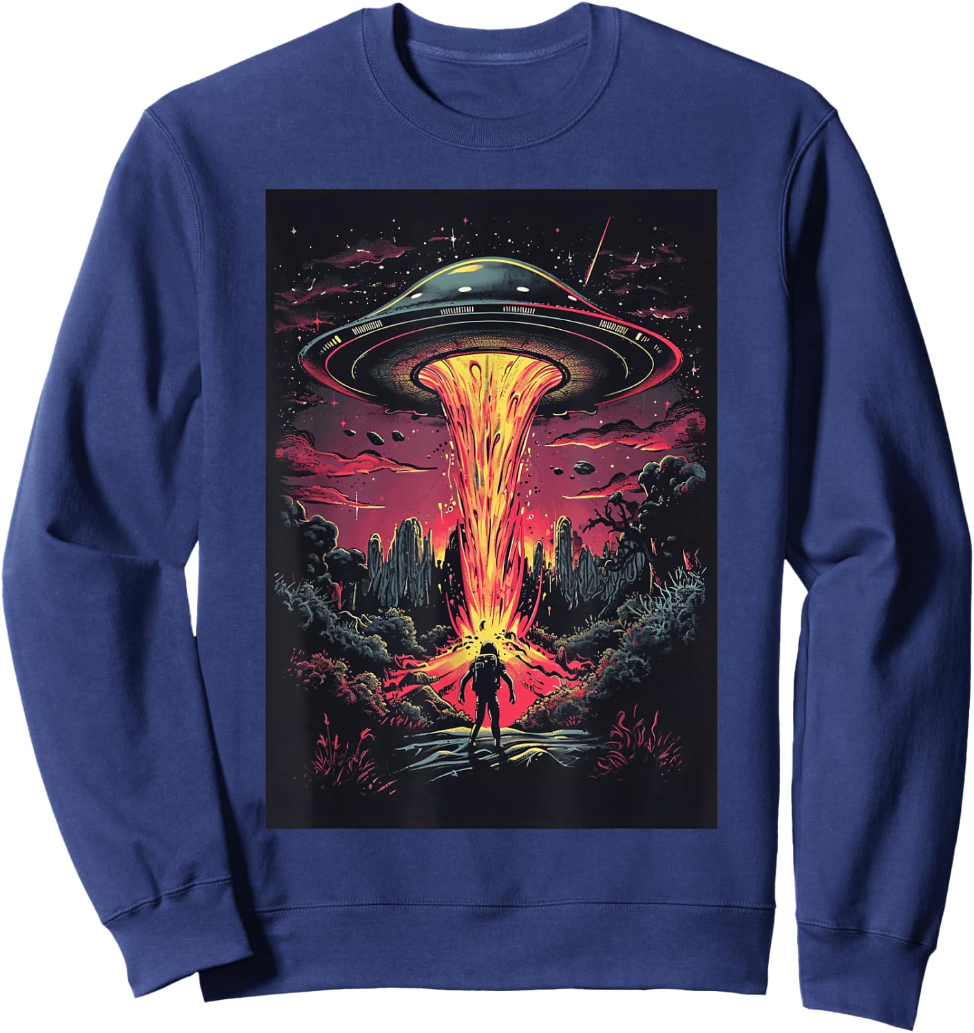 Grade A Invasion Sweatshirt - Sweatshirt | Navy