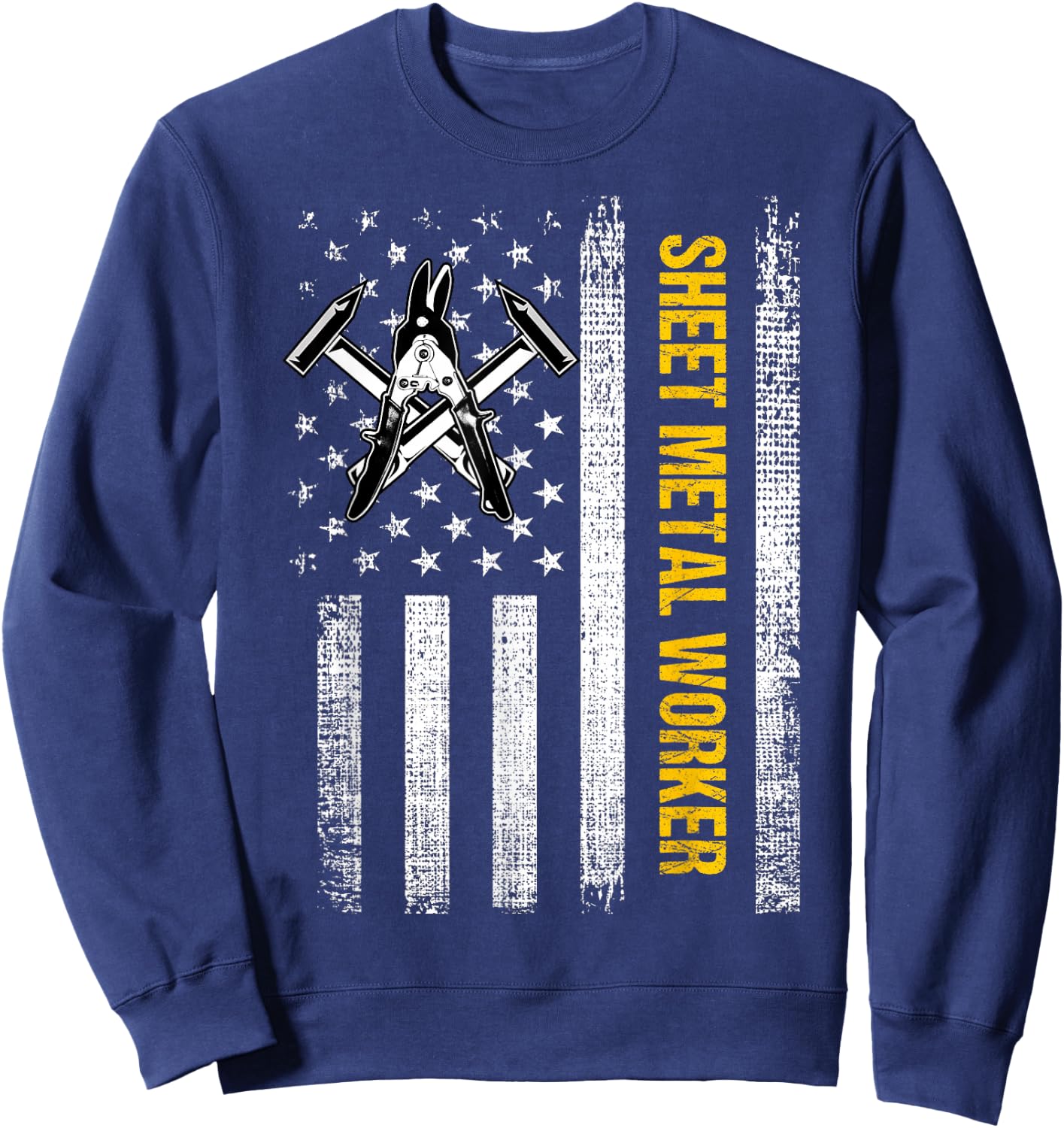 Sheet Metal Worker Sweatshirt - Sweatshirt | Navy