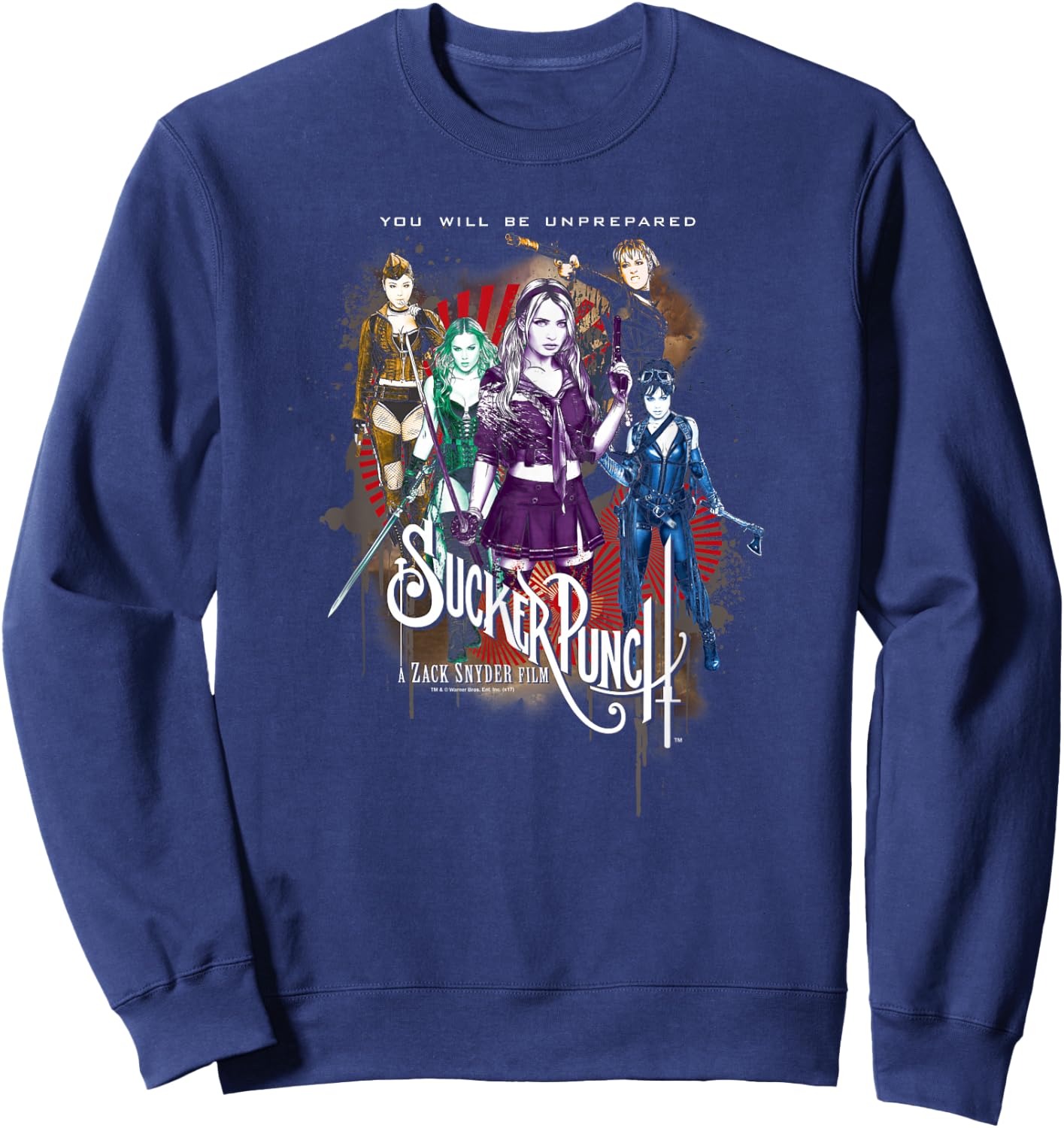 Sucker Punch Unprepared Sweatshirt - Sweatshirt | Navy