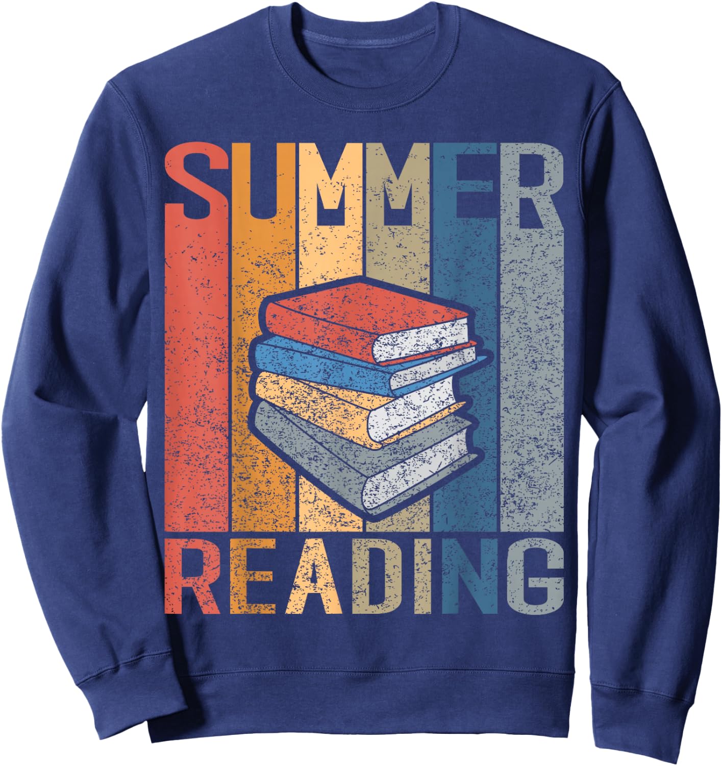 Summer Reading Books Sweatshirt - Sweatshirt | Navy