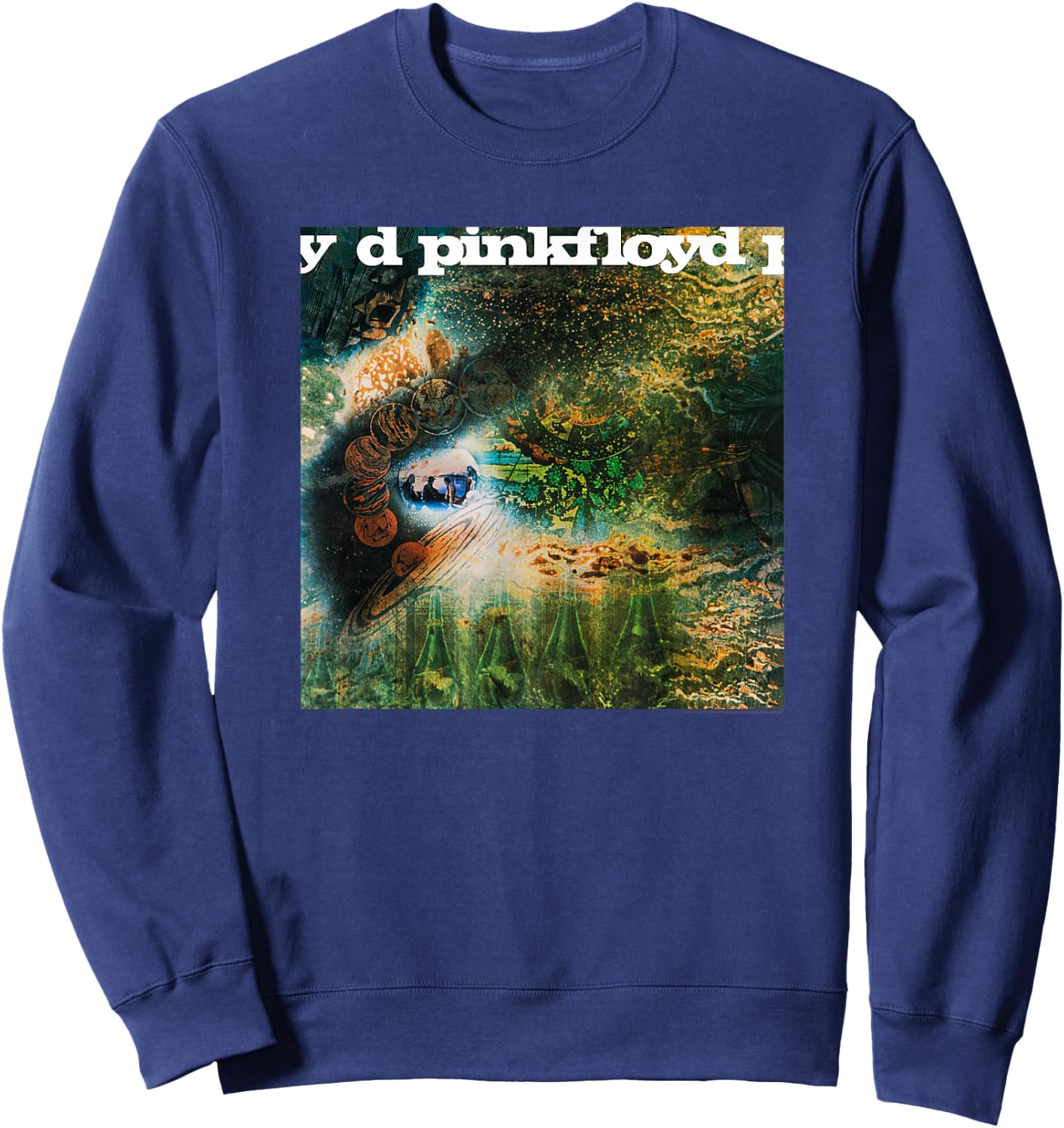 Pink Floyd A Saucerful of Secrets Sweatshirt - Sweatshirt | Navy