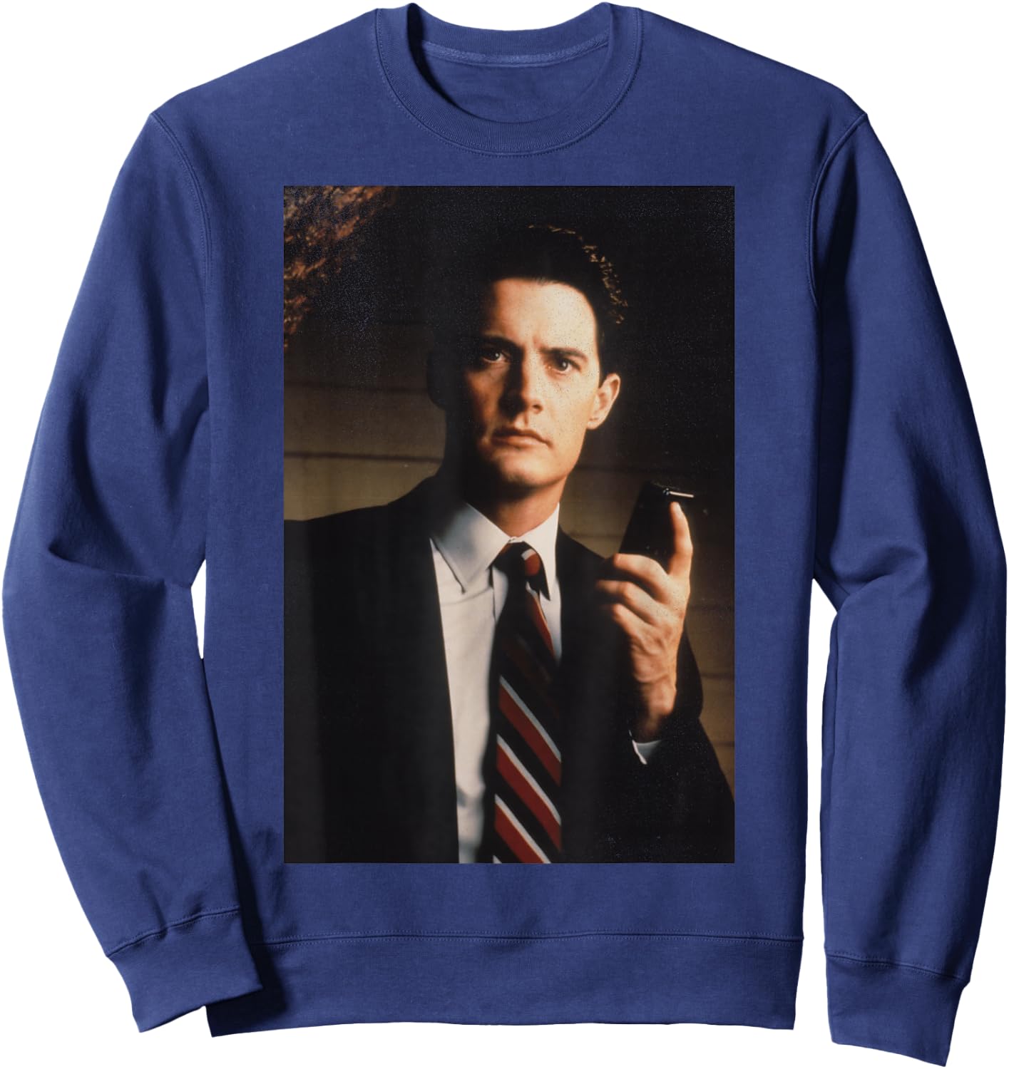 Twin Peaks Dale Cooper Portrait Graphic Sweatshirt - Sweatshirt | Navy