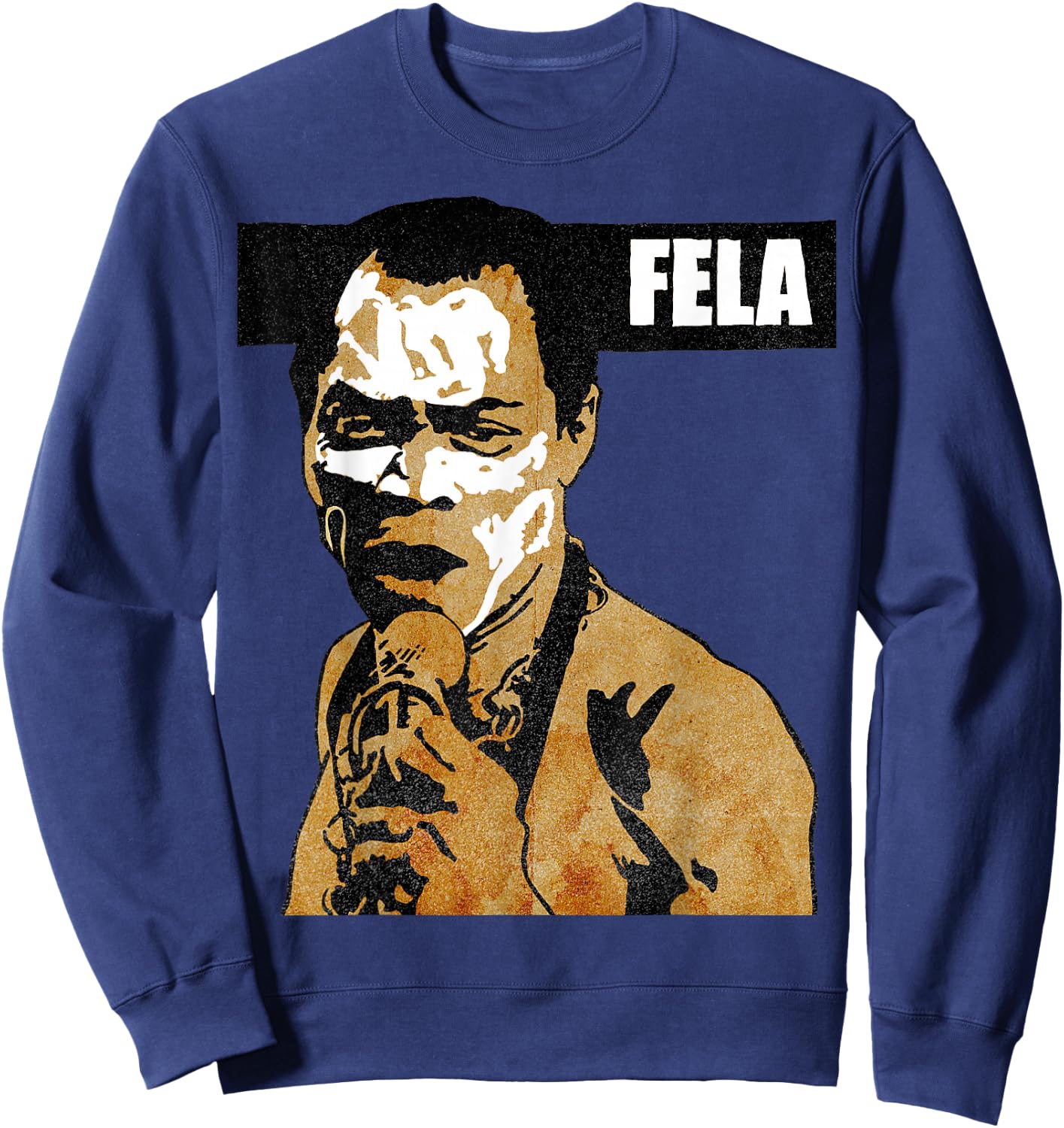 Fela Kuti Sweatshirt - Sweatshirt | Navy