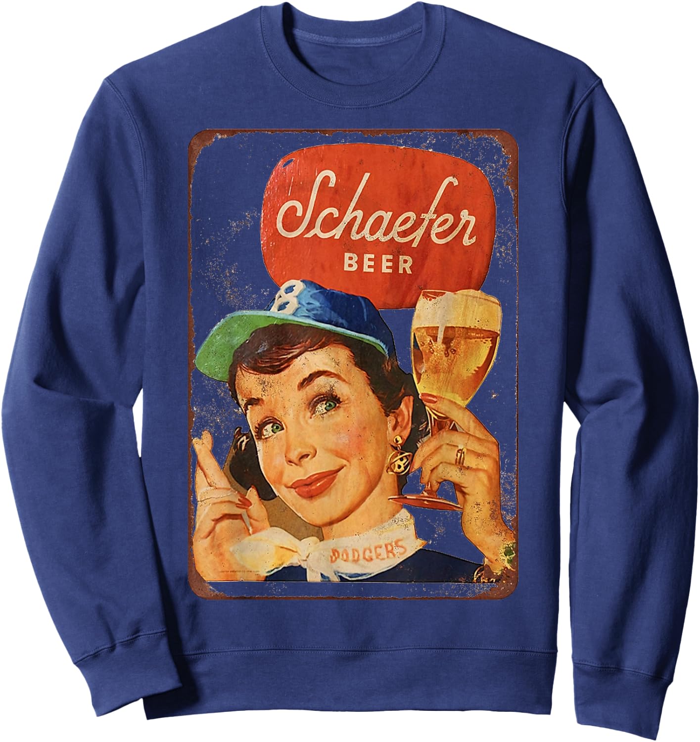 Schaefers Beer Sweatshirt - Sweatshirt | Navy