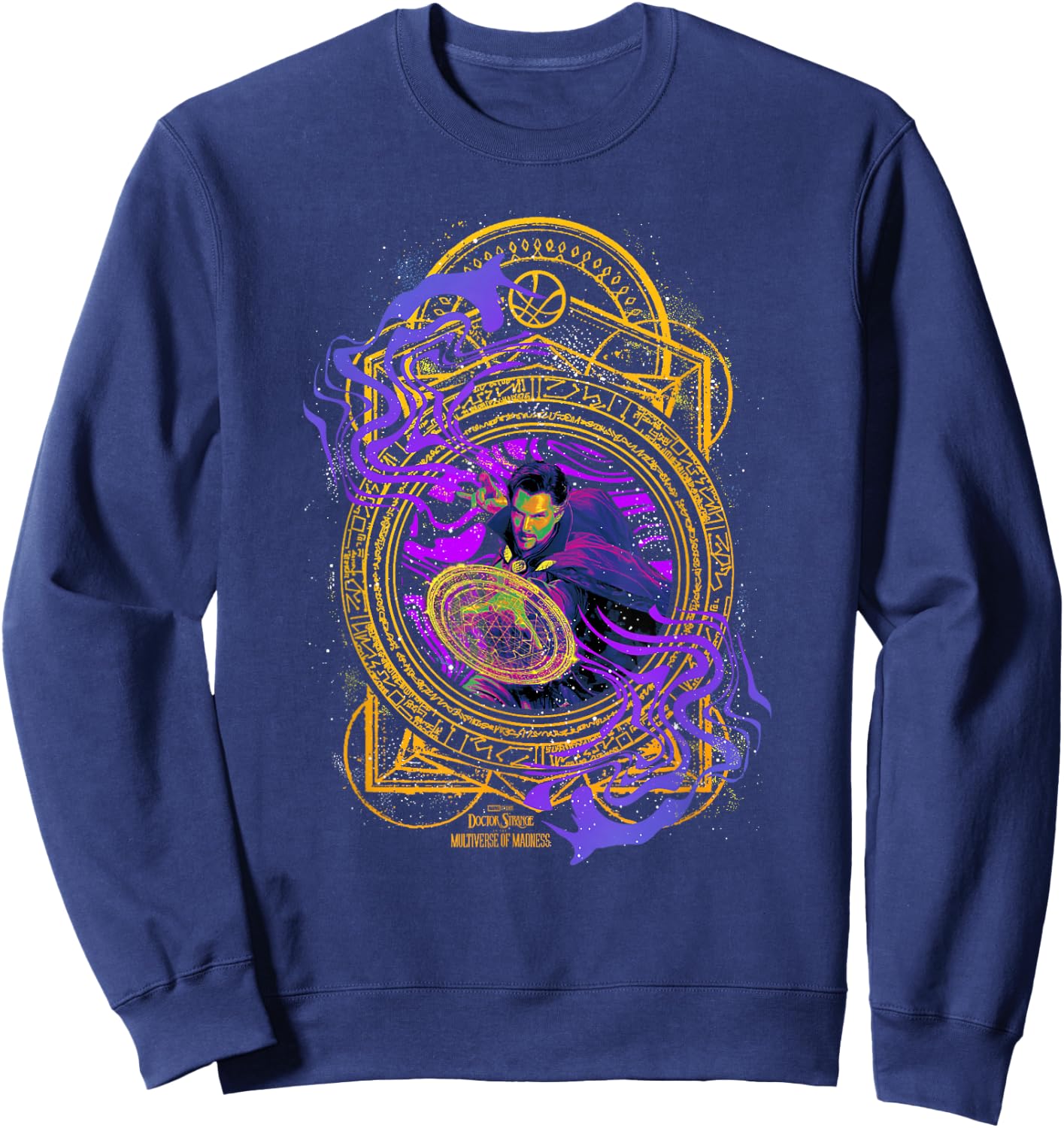 Marvel Doctor Strange in The Multiverse of Madness Portal Sweatshirt - Sweatshirt | Navy