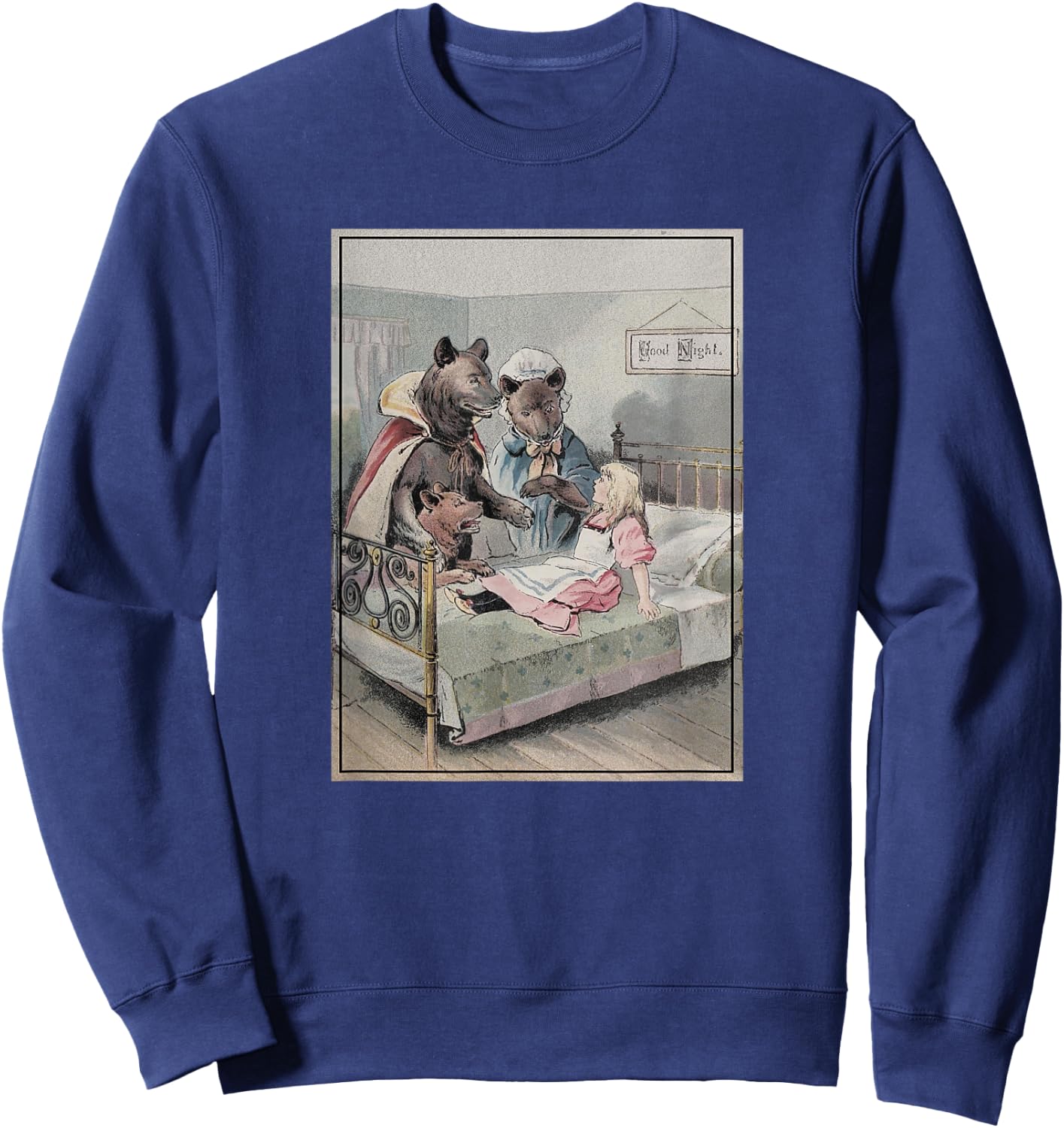 Goldilocks and The Three Bears Sweatshirt - Sweatshirt | Navy