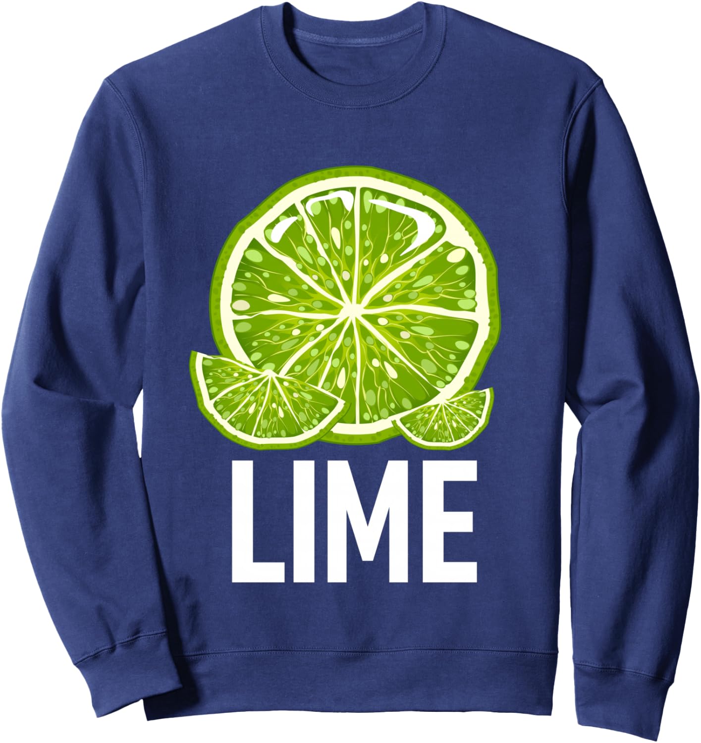 Matching Salt & Tequila & Lime Halloween Costume Party Fun Sweatshirt - Sweatshirt | Navy