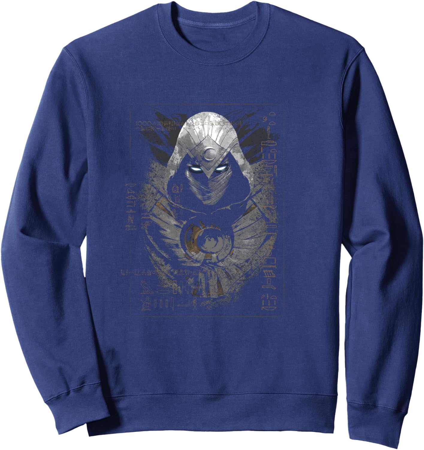 Marvel Moon Knight Ancient Glyphs Sweatshirt - Sweatshirt | Navy