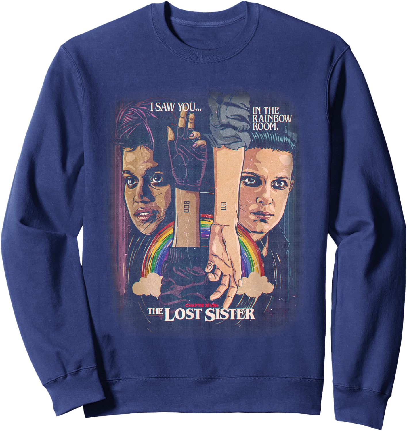 Stranger Things Season 2 x Butcher Billy The Lost Sister Sweatshirt - Sweatshirt | Navy