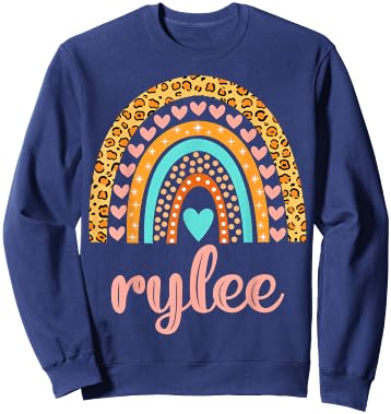 Rylee Rylee Name Birthday Shirt Gift Sweatshirt - Sweatshirt | Navy