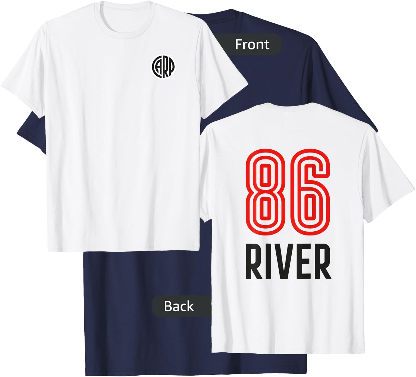 River Plate Argentina - Logo 86 River T-Shirt - T-Shirt | Navy