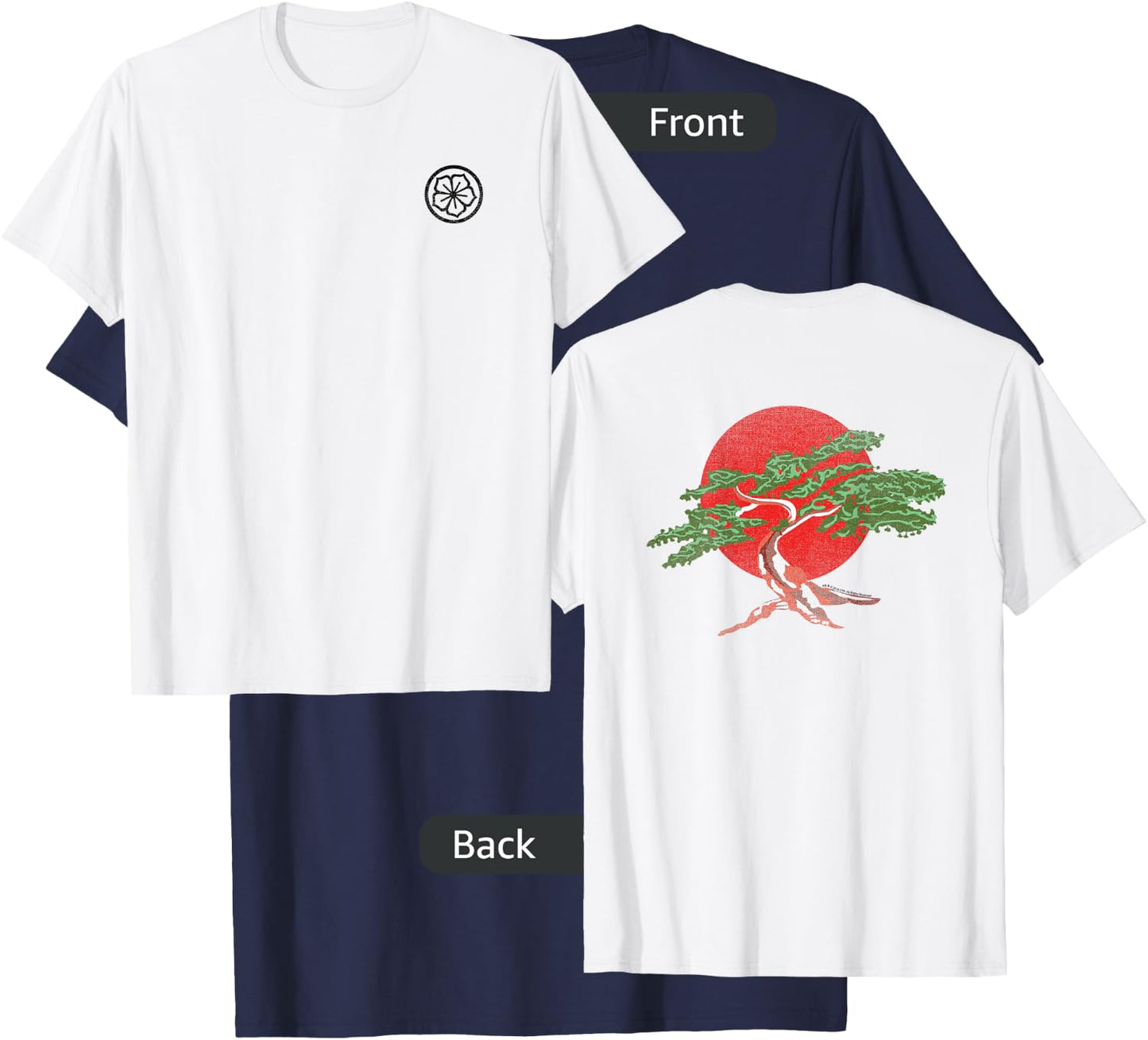 The Karate Kid Daniel-San’s Gi Front and Back Movie T-Shirt - T-Shirt | Navy