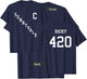 Trailer Park Boys Sunnyvale Hockey Jersey Front & Back T-Shirt - T-Shirt | Navy