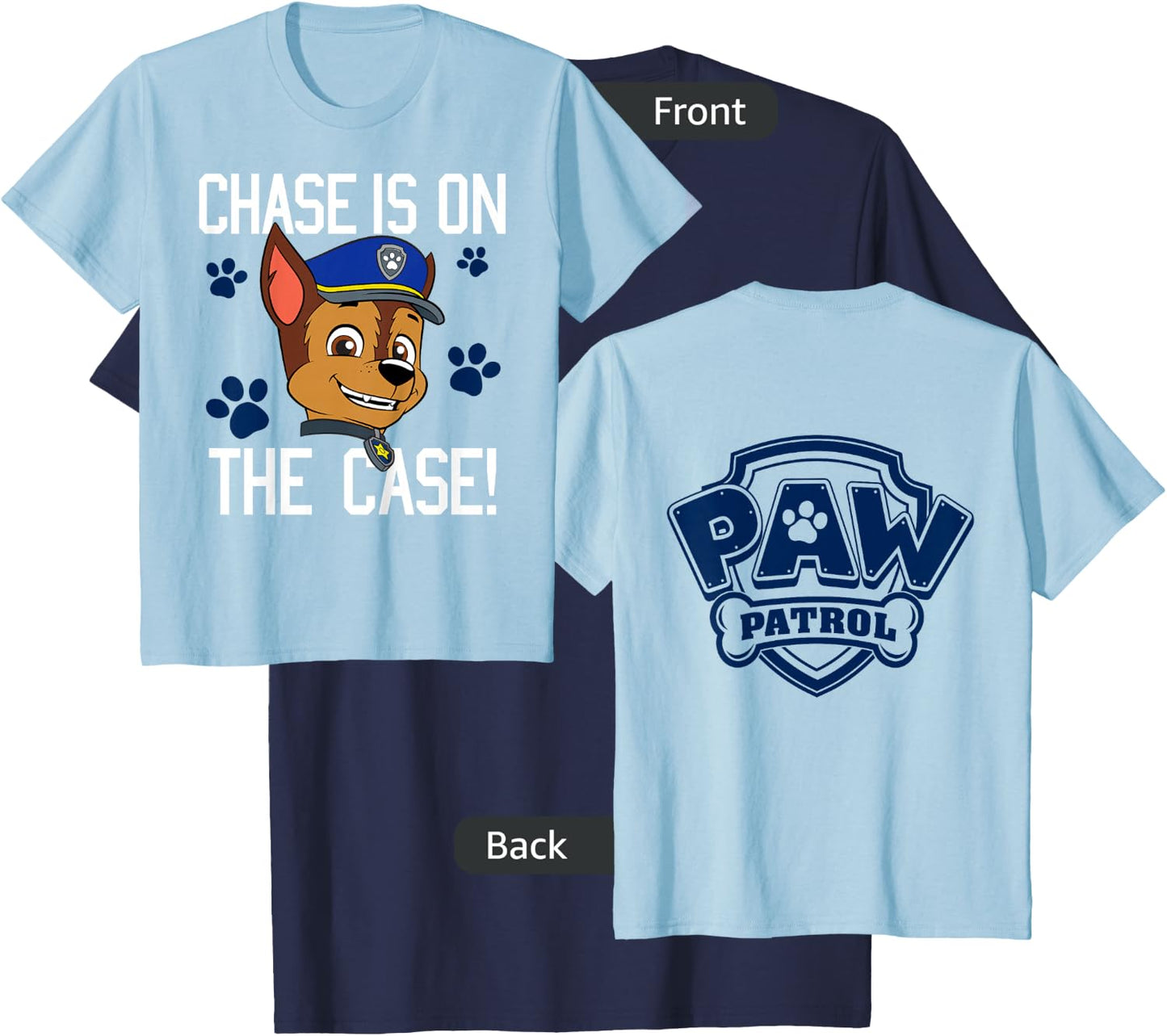 PAW Patrol Chase is On The Case T-Shirt - T-Shirt | Navy