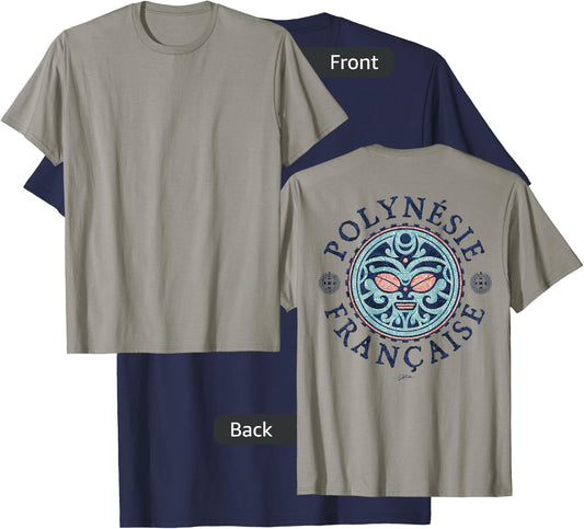 JCombs: French Polynesia, Polynesian Tattoo Art T-Shirt - T-Shirt | Navy