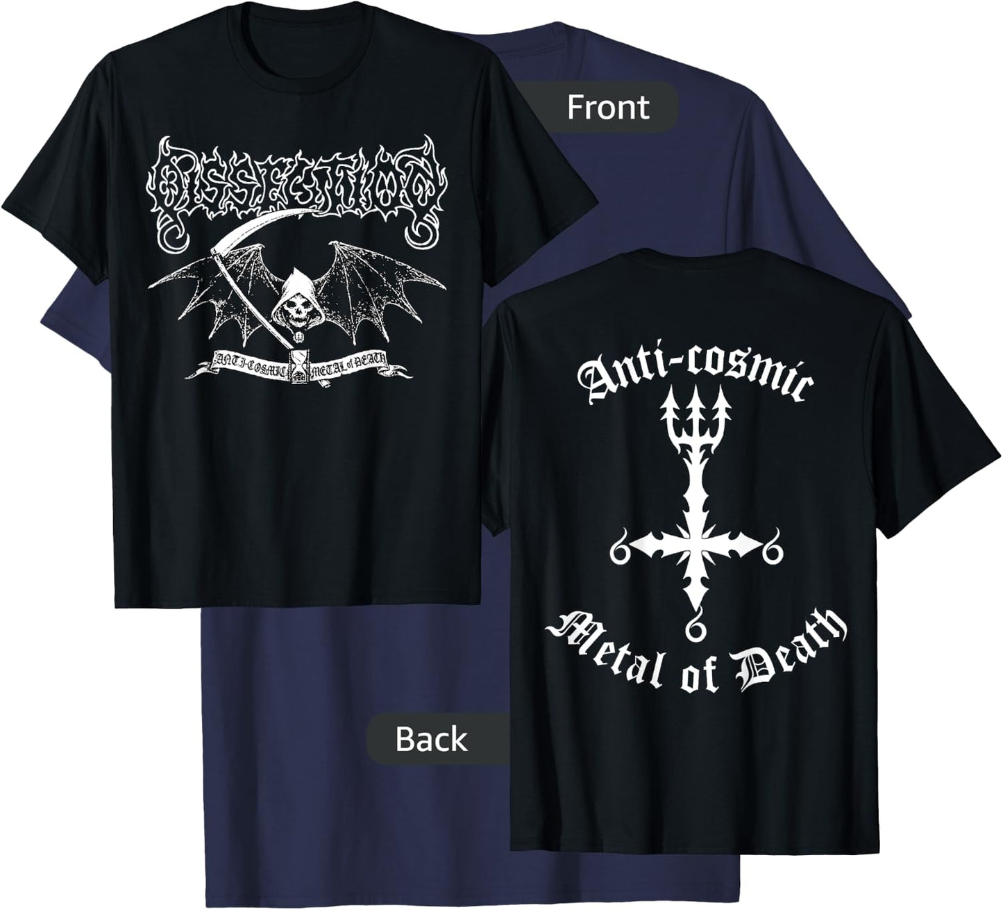 Dissection Reaper T-Shirt - T-Shirt | Navy