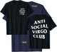 anti social Virgo club introvert birth sign virgo zodiac T-Shirt - T-Shirt | Navy