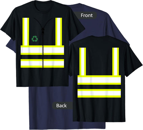 Kids Garbage Man Uniform Trash Truck Halloween Costume Boy's