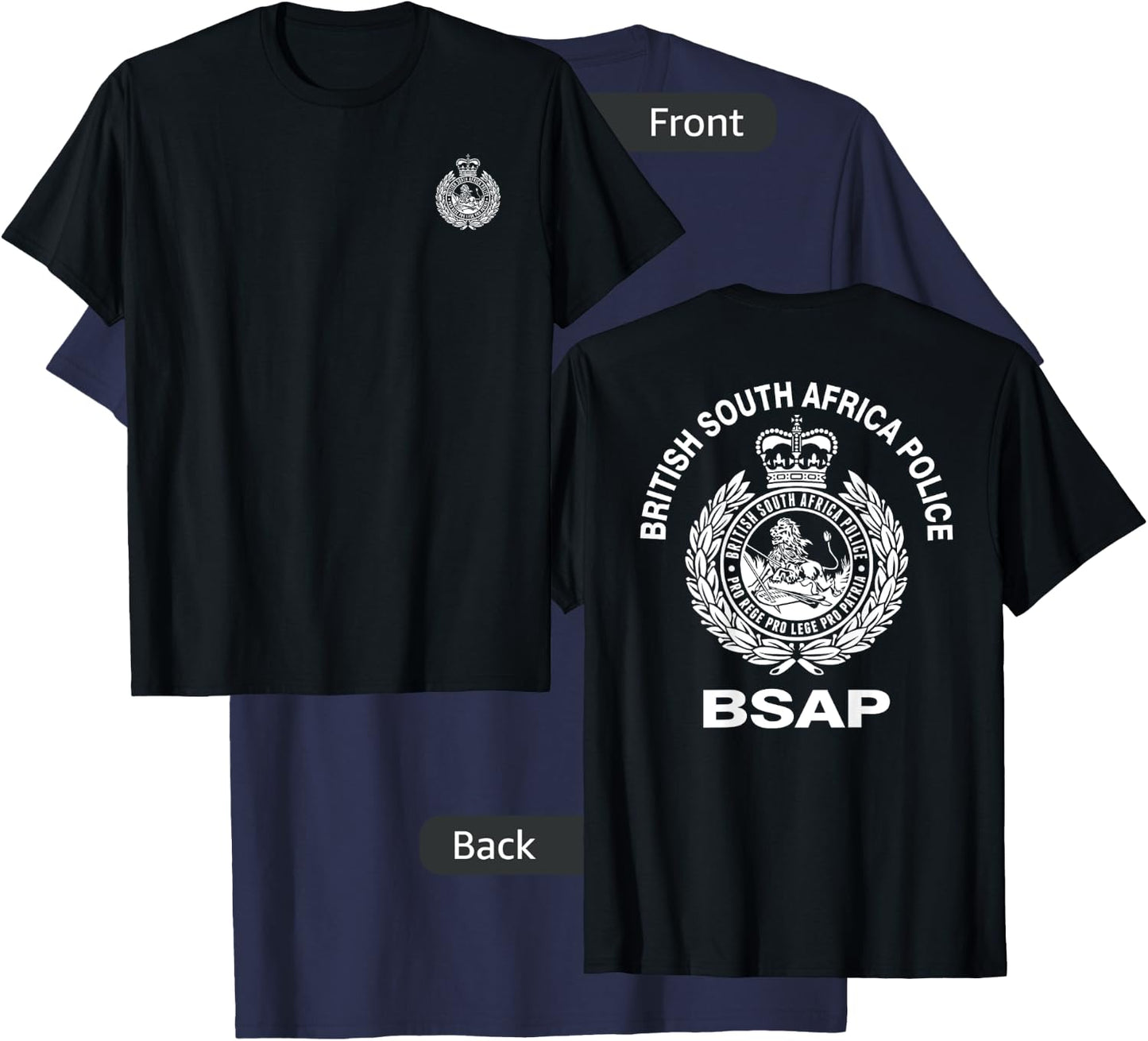 BSAP Police T-Shirt - T-Shirt | Navy