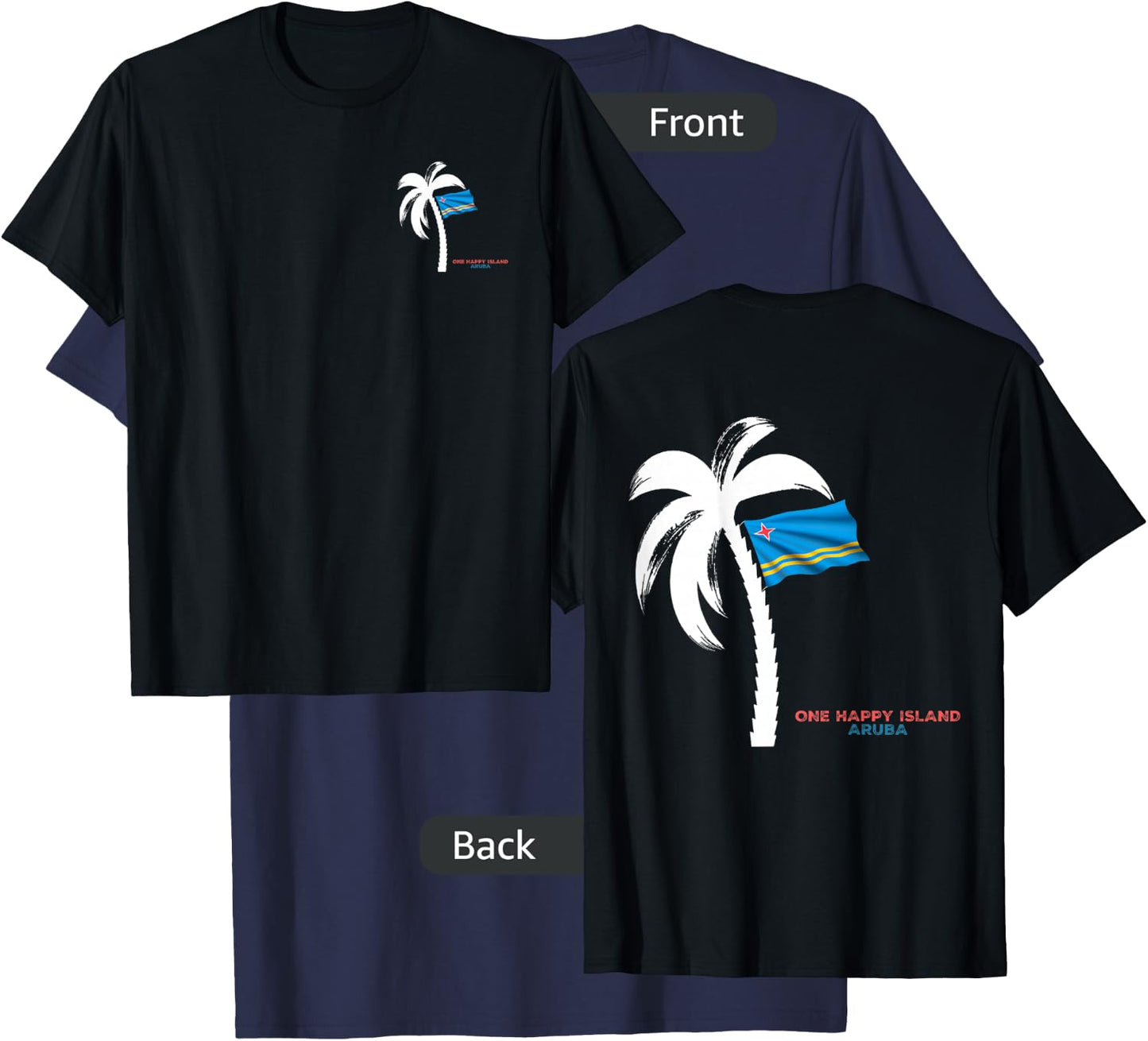 Aruba Relaxation T-Shirt - T-Shirt | Navy