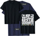 I'm Here To Watch My Bestie Graduate Best Friend Graduation T-Shirt - T-Shirt | Navy