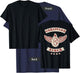 Christian Biker for Jesus | Motorcycle Gear (Design on back) T-Shirt - T-Shirt | Navy