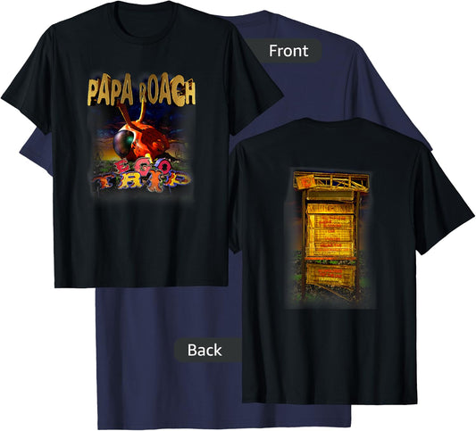 Papa Roach - Official Merchandise - Ego Trip T-Shirt - T-Shirt | Navy