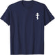 Russian Orthodox Cross Slavonic Byzantine Cross T-Shirt - T-Shirt | Navy