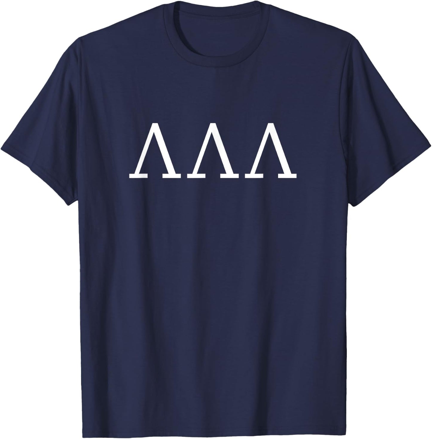 Lamda Lamda Lamda T-Shirt - T-Shirt | Navy