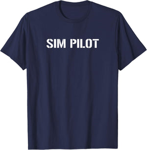 SIM Pilot T-Shirt - T-Shirt | Navy