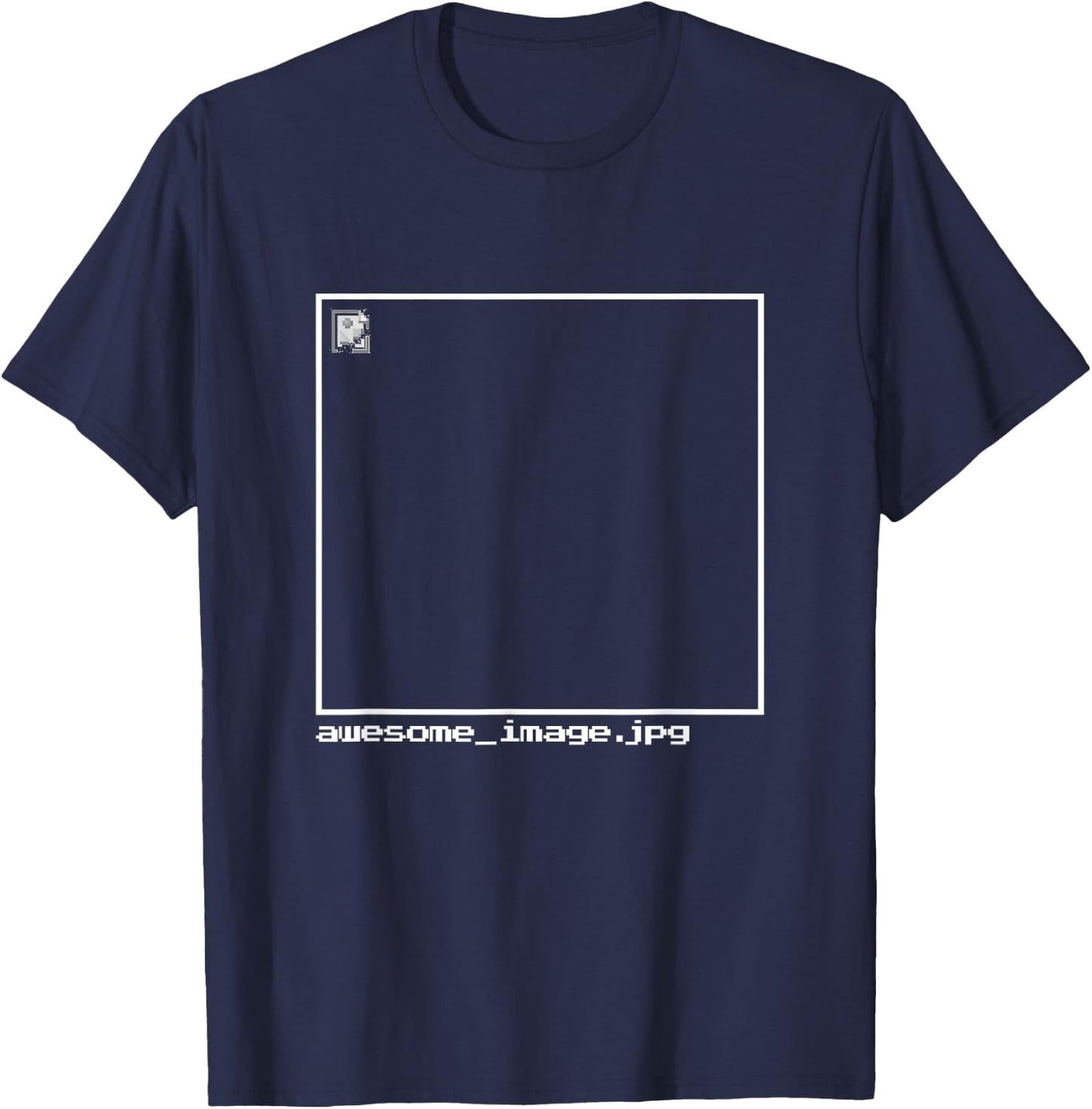 Awesome Image JPG T-Shirt - T-Shirt | Navy