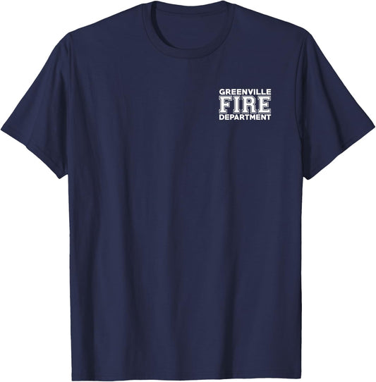 Greenville Fire Rescue South Carolina Firefighter T-Shirt - T-Shirt | Navy