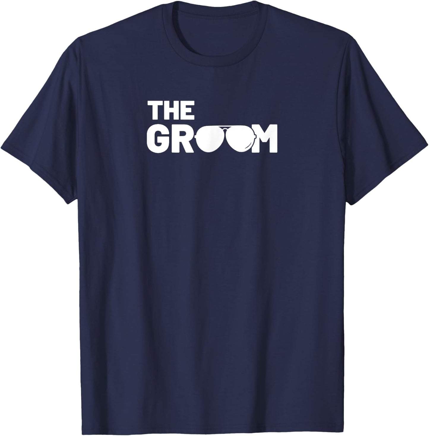 The Groom Squat Bachelor Supplies Party Wedding T-Shirt - T-Shirt | Navy