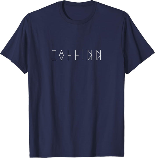 Tallinn Reflections - Estonia Word Art Souvenir T-Shirt - T-Shirt | Navy