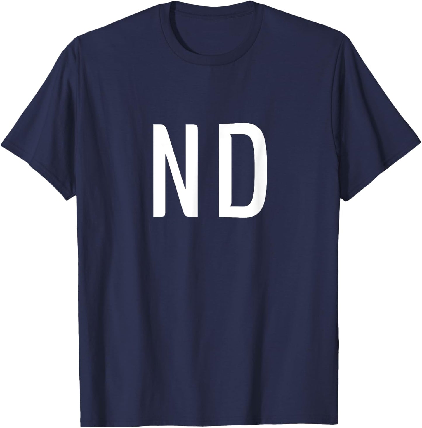 ND - Ireland Three Part Combo Design - Irish Flag Part 3 T-Shirt - T-Shirt | Navy