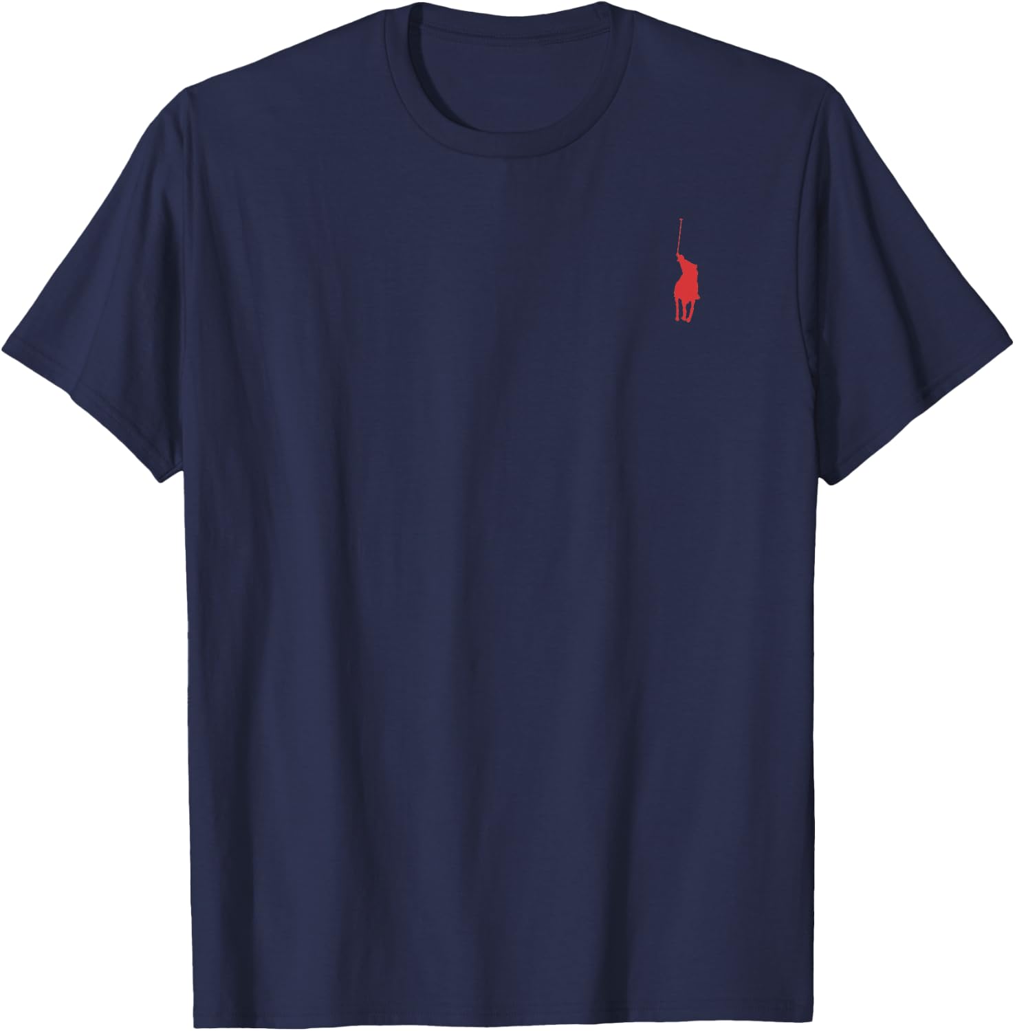 Horse Polo Emblem Fashion Gift T-Shirt - T-Shirt | Navy