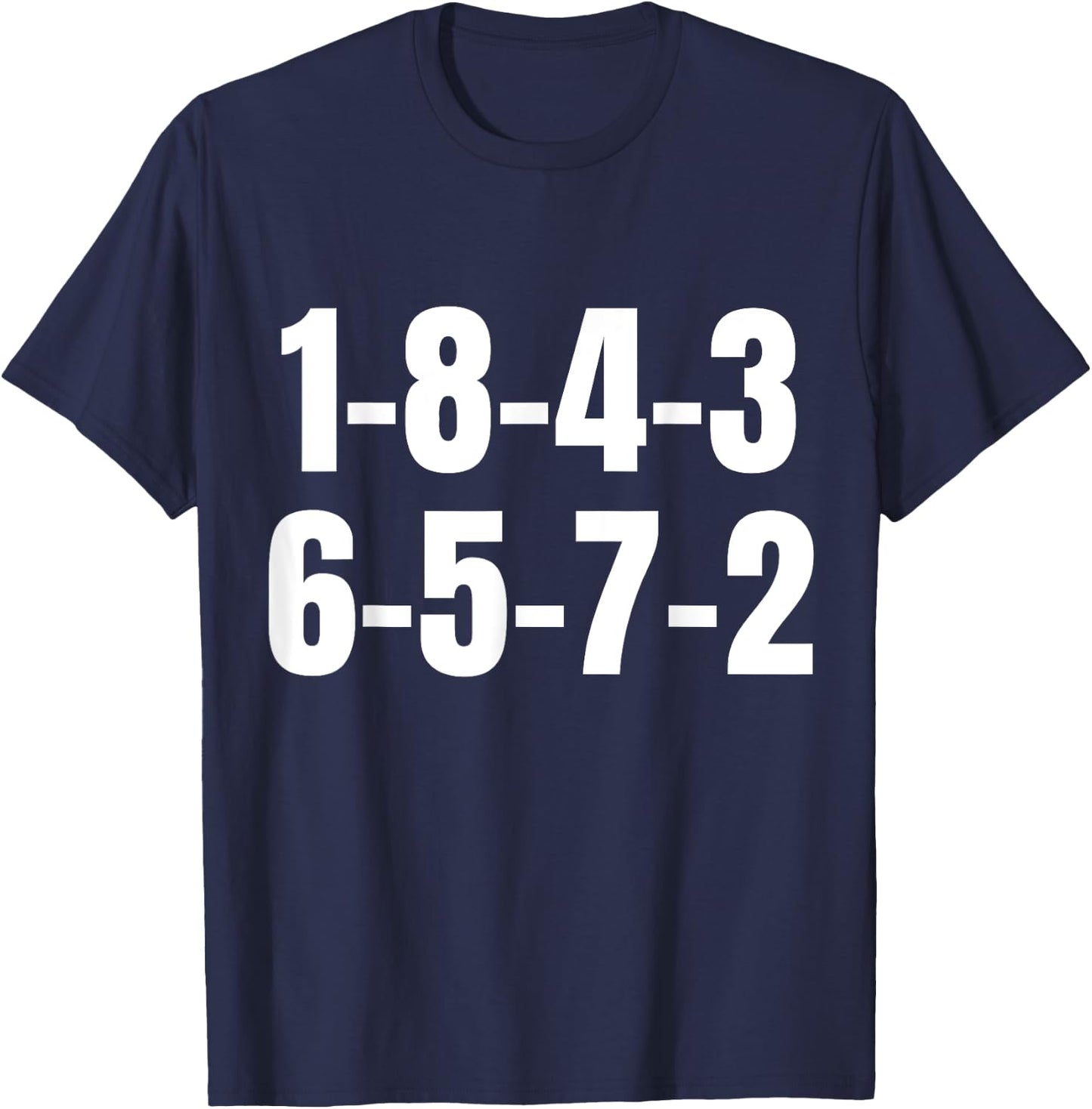 18436572 Firing Order Engine V8 Block Racing Mechanic T-Shirt - T-Shirt | Navy