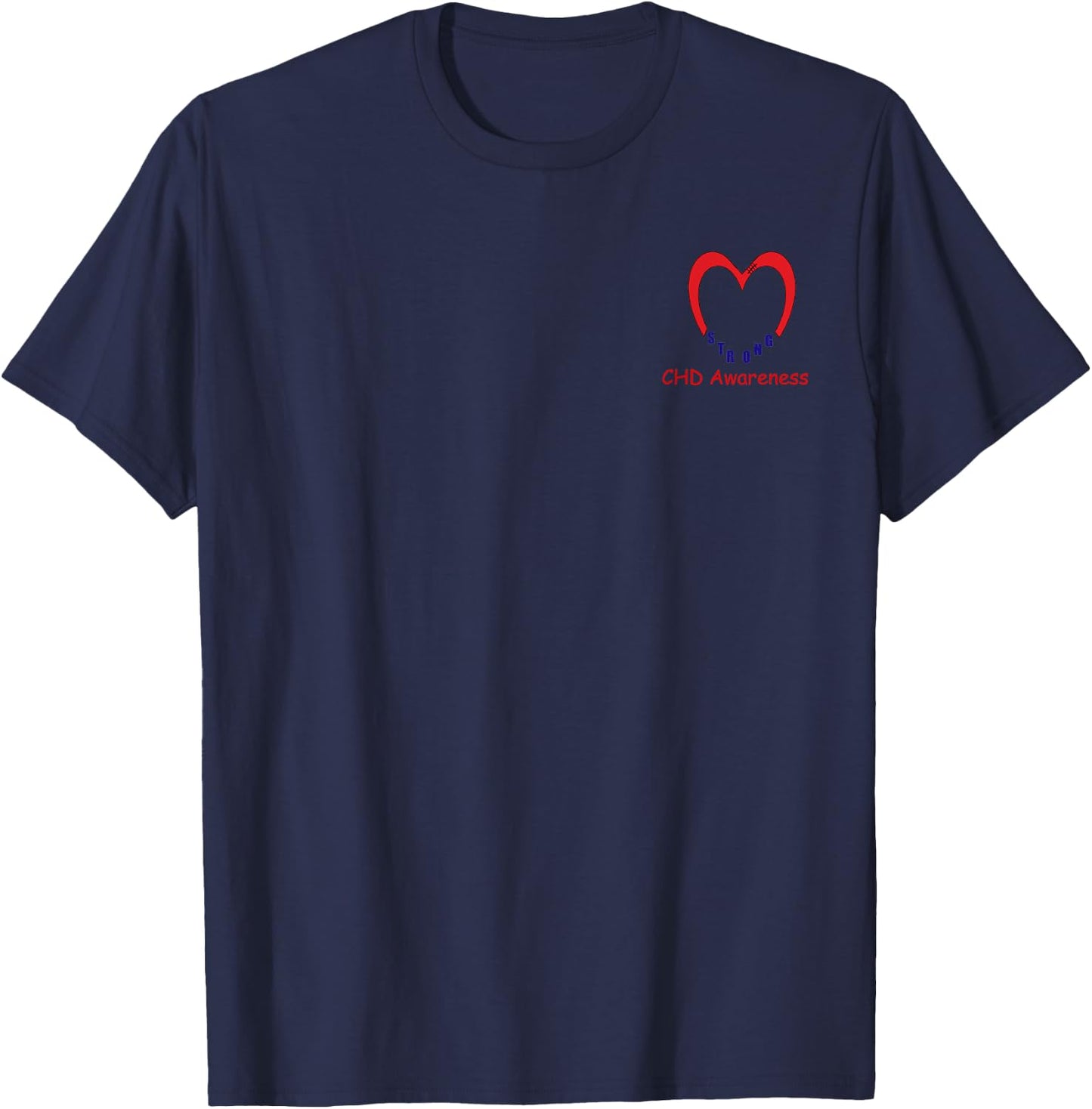 CHD Awareness T-Shirt - T-Shirt | Navy