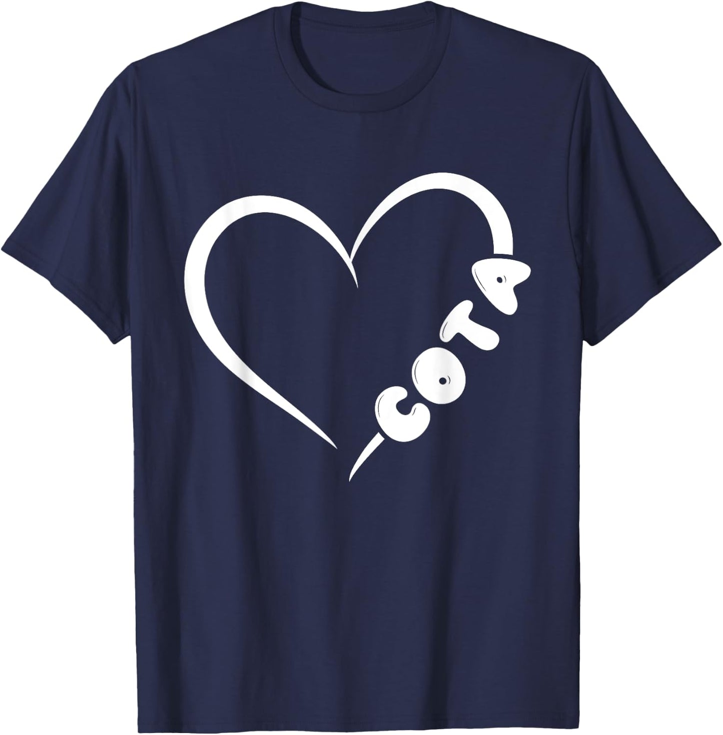 COTA Pediatric Occupational Therapy Assistant T-Shirt - T-Shirt | Navy