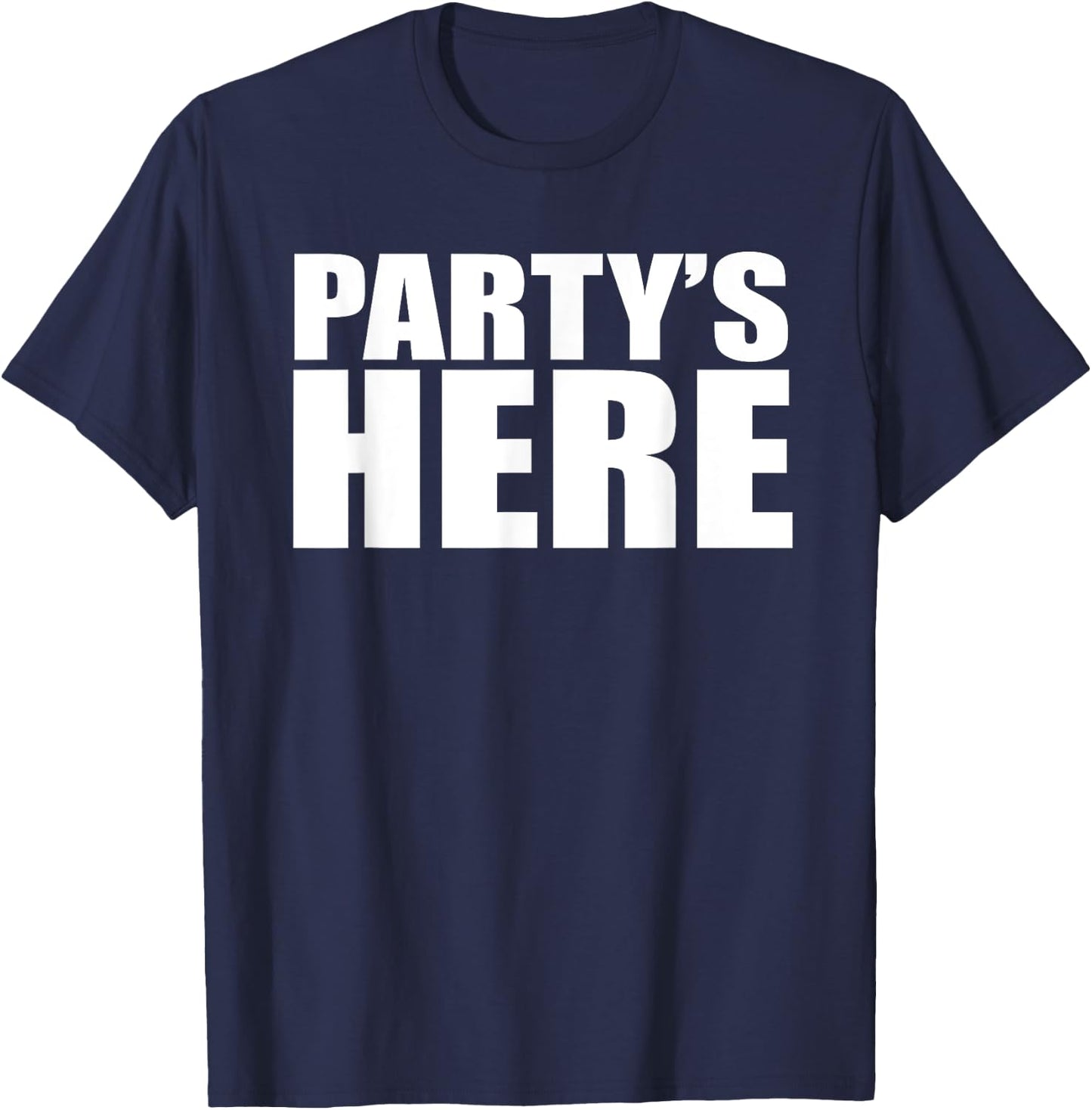 Partys Here GTL New Jersey Garden State Trending T-Shirt - T-Shirt | Navy