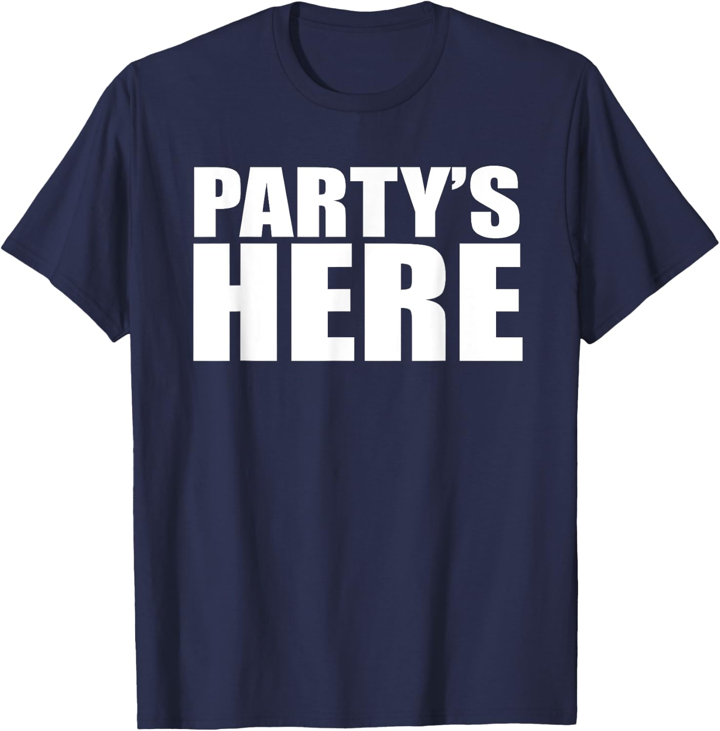 Partys Here GTL New Jersey Garden State Trending T-Shirt - T-Shirt | Navy
