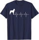 Smooth Collie Dog Breed T-Shirt - T-Shirt | Navy