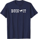 Buck It Funny Bucking Horse Country Western T-Shirt - T-Shirt | Navy